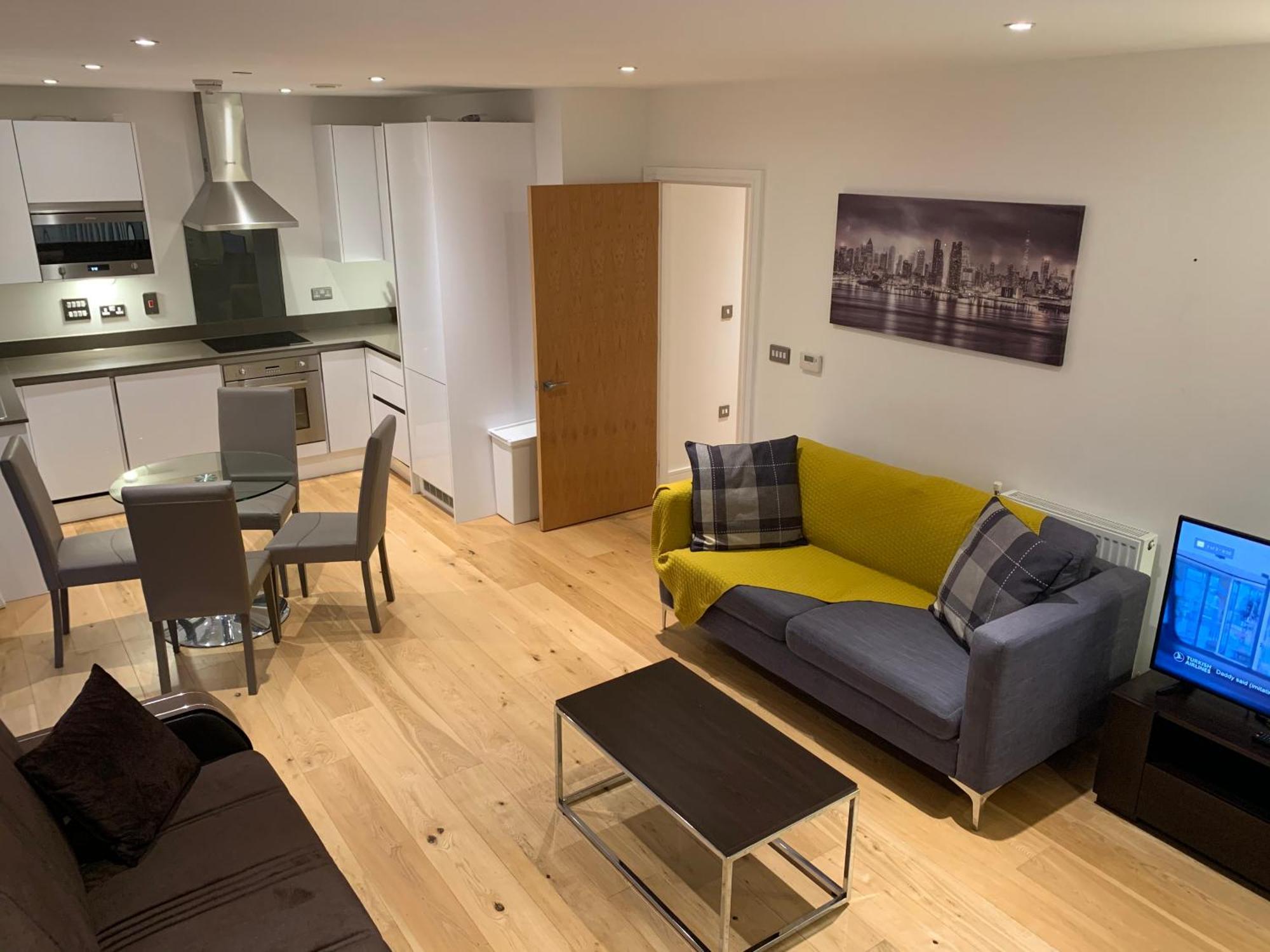 Modern London Excel 2 Bedrooms 2 Bathrooms, Parking, Kitchen, Lounge, Balcony Apartment Exterior photo